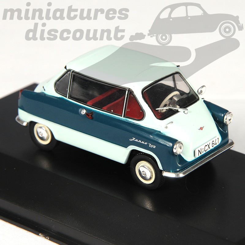 ZÜNDAPP JANUS DE 1957 (VERT) - 1/43ème en boite