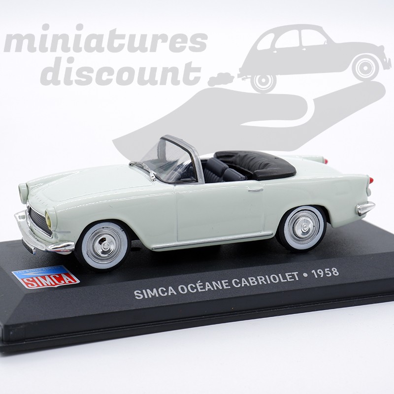SIMCA OCÉANE CABRIOLET (BLANC) - 1/43ème en boite
