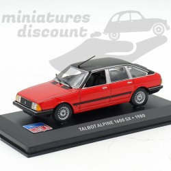 SIMCA TALBOT ALPINE 1600 SX (ROUGE) - 1/43ème en boite