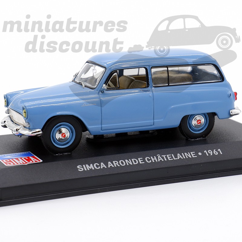SIMCA ARONDE CHÂTELAINE 1961 (BLEU) - 1/43ème en boite