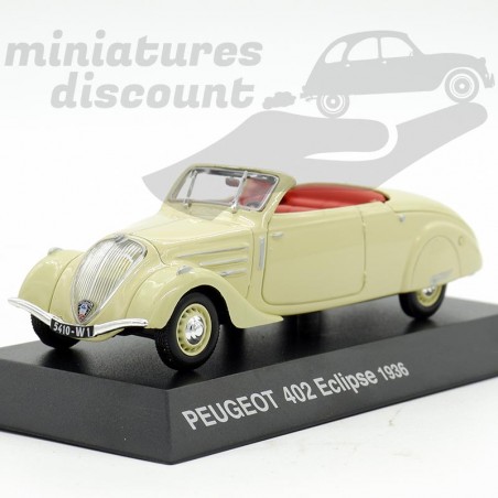 Peugeot 402 Eclipse 1936 - 1/43ème sur socle