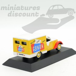 PEUGEOT 202 CAMIONNETTE "GONON" (JAUNE) - 1/43ème sous blister